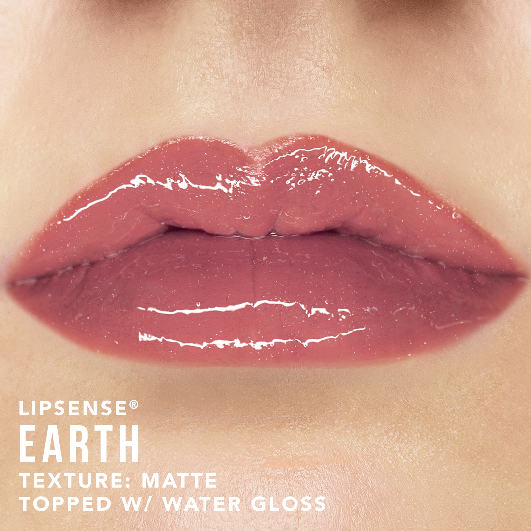 Earth LipSense: Matte Earthy Pink Lip Color for Everyday Elegance